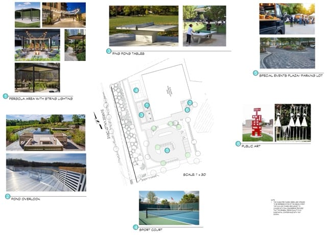 Proposed Community Center at East Link in Reston, VA