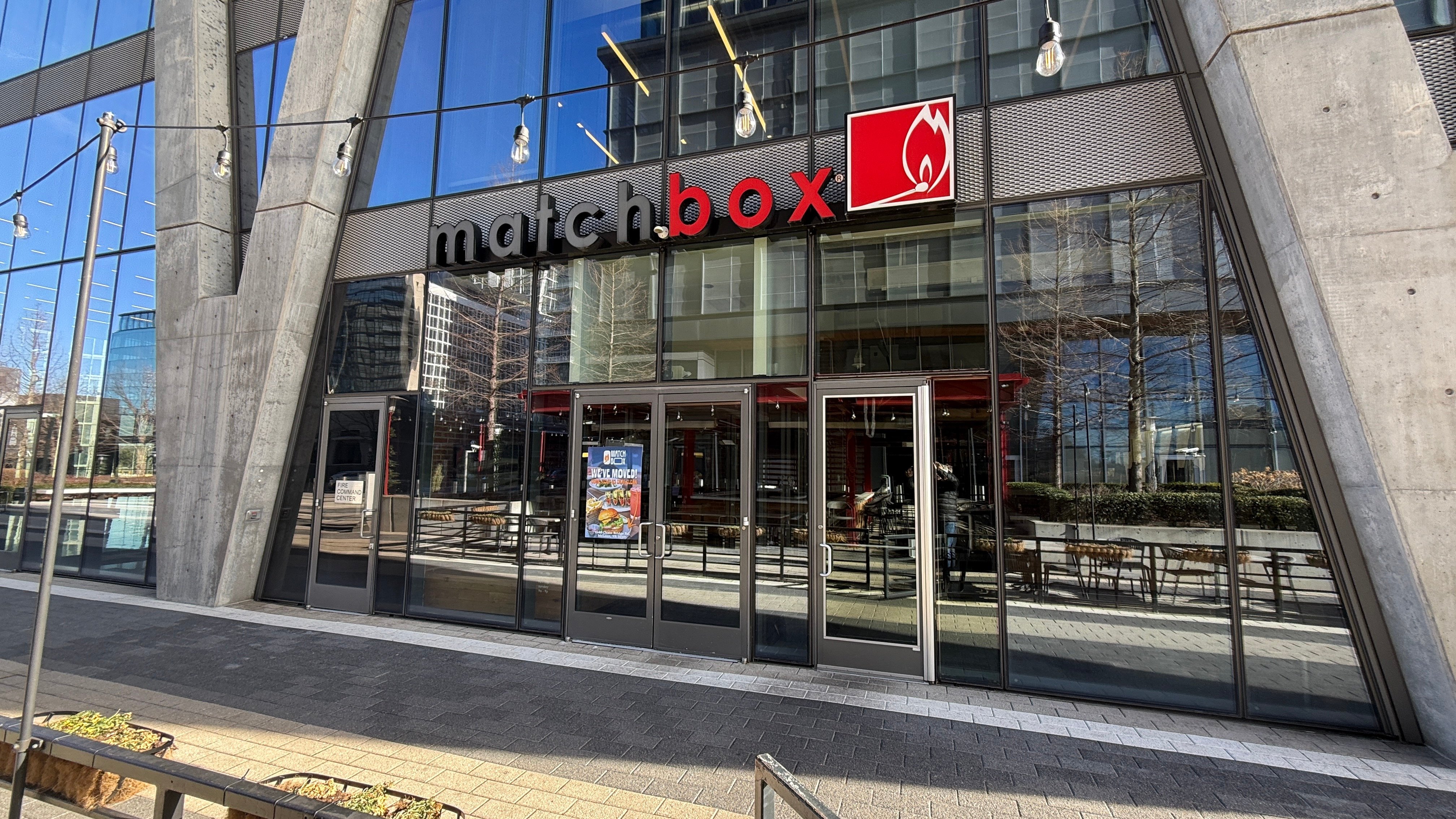 Matchbox in Reston Station is now closed