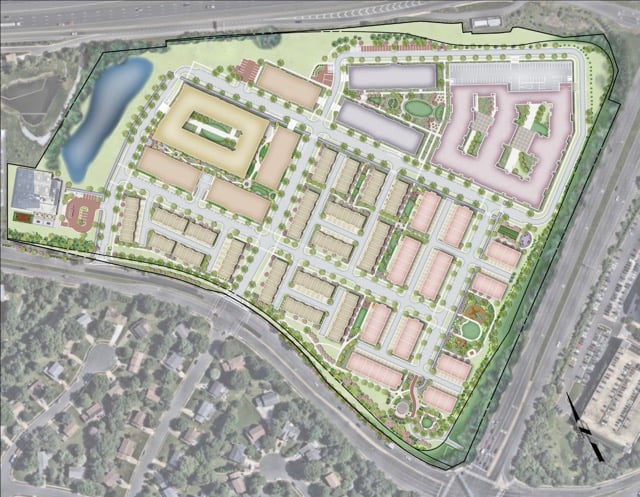 Overview of the T-Mobile Redevelopment, East Link in Reston, VA
