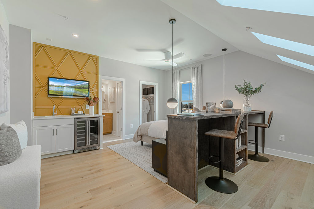 Loft and Flex Space for Fairland Model at Vantage Hill Townhomes in Reston