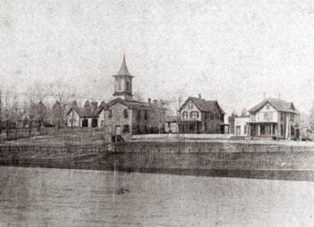 The town of Wiehle before it transformed into Reston