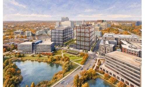 Halley Rise Files New Plans for Reston: Office Moves South, &hellip;