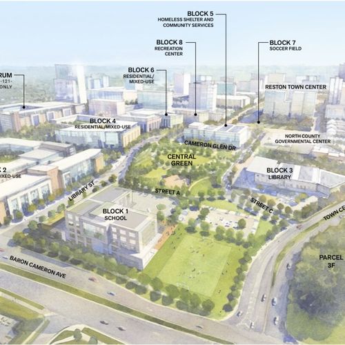 Reston Town Center North: What the County and Inova Want to Build on Reston’s Civic Core
