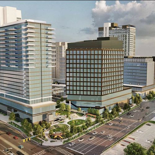 Booz Allen's Global Headquarters Is Going Up at Reston Station