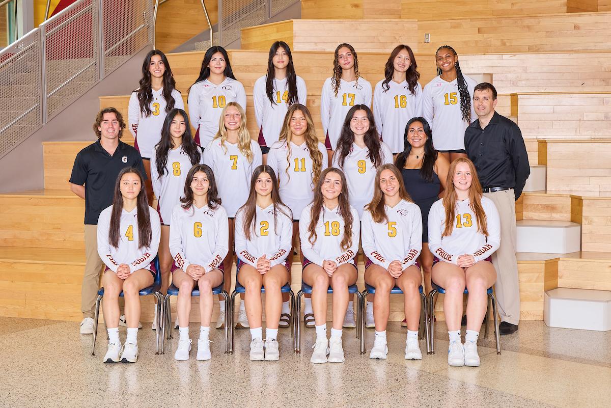 Oakton High School Girls Volleyball Team 2025 - 2026