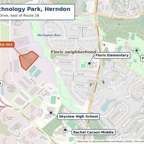 Permits to Fit Out Two Amazon Data Halls in Herndon Arrived the Same Day Amazon Dropped Its Ashburn Plan