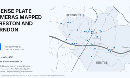 Flock Cameras in Reston and Herndon: Where Volunteers Have Mapped …