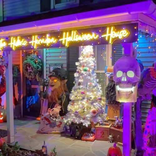 The Historic Herndon Halloween House: A Spring Street Tradition Since 2005