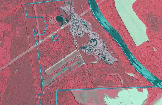 Great Pee Dee Riverfront Acreage Darlington County SC Infrared