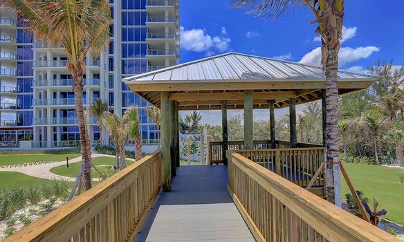 5000 Ocean Drive Singer Island walkway to beach