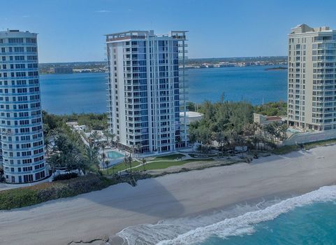 Rear of 5000 Ocean Drive Singer Island