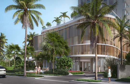 Entrance at Alba West Palm Beach Condos