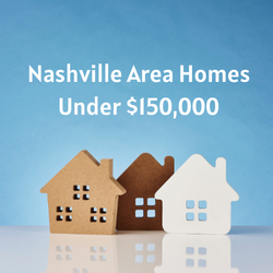 nashville homes under 150,000