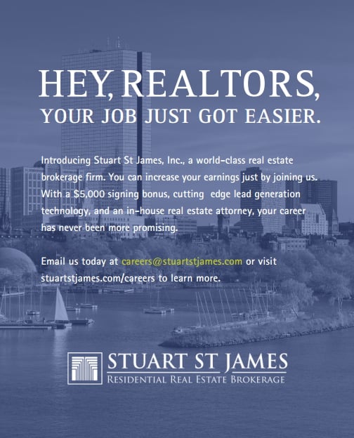 Stuart St James Hiring Boston Real Estate Agents