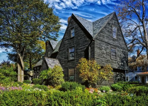 Salem MA House of the Seven Gables
