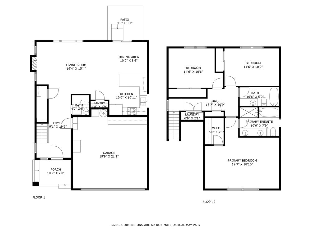 Floorplan – 3907 147th St SW Lynnwood, WA 98087- Upgrade Realty3