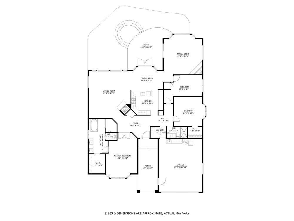 Floorplan – 8305 NE 117th St Kirkland