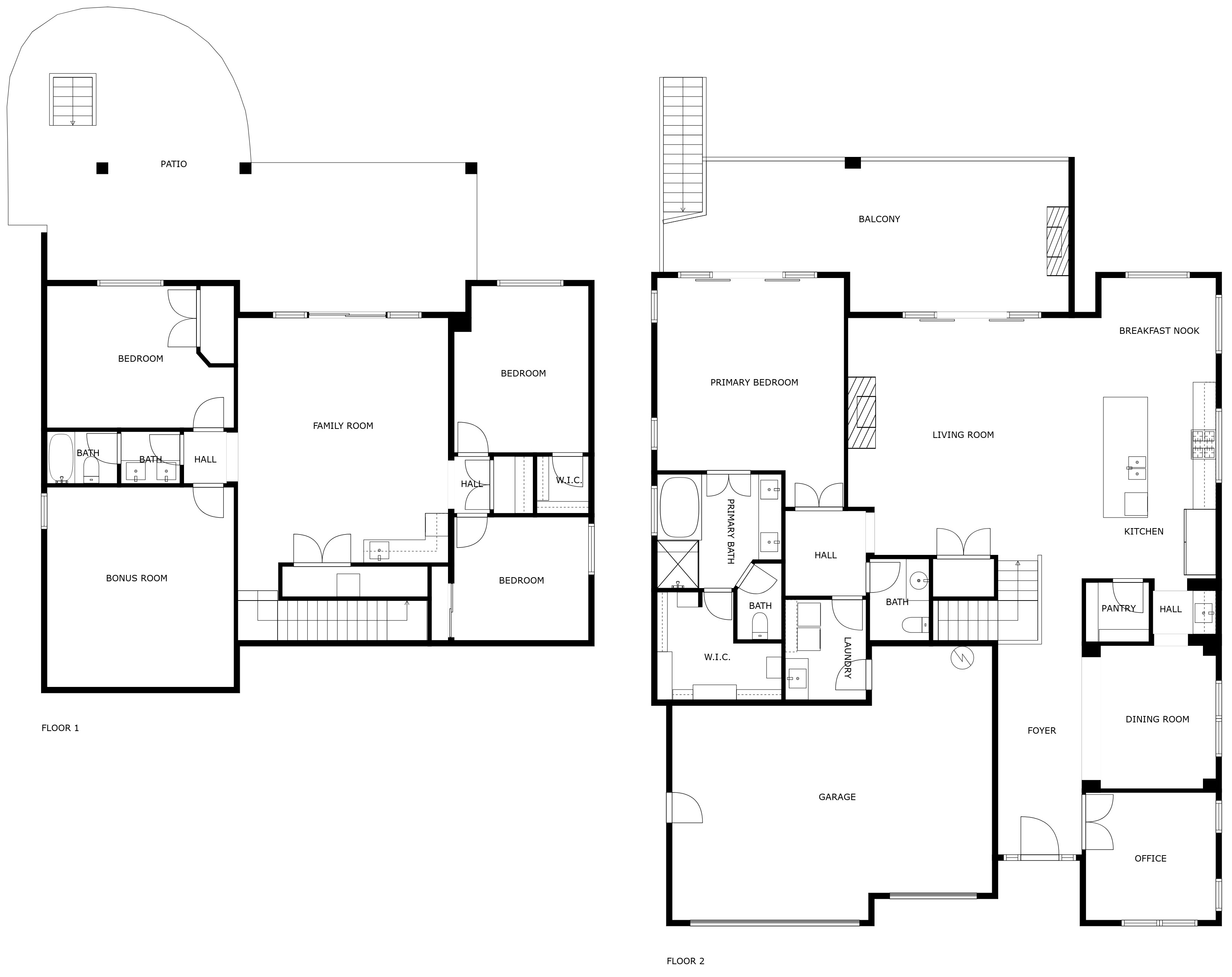 Floorplan 13517 185th Ave Ct E Bonney Lake WA - Upgrade Realty4
