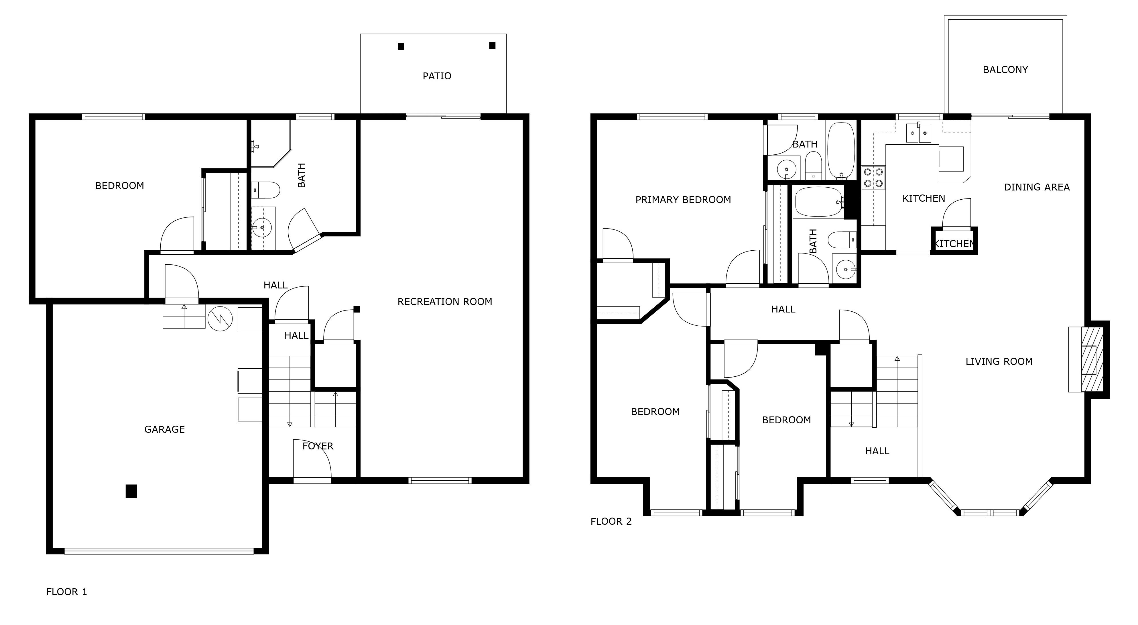 Floorplan 7518 46th Pl NE Marysville WA - Upgrade Realty1