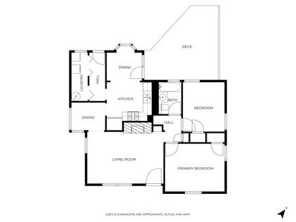 Flooplan - 5606 NE 59th St Seattle