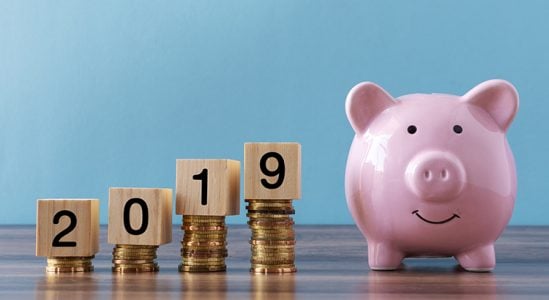 2019 and piggy bank