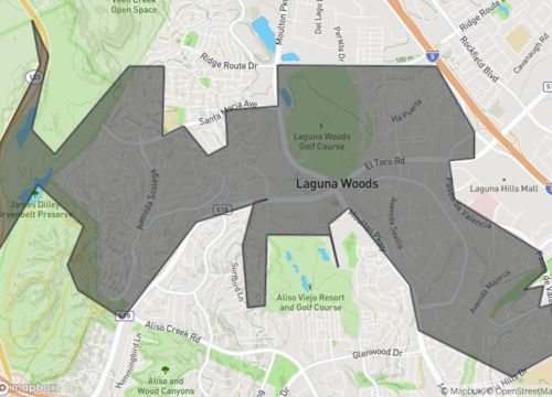 Map of laguna woods