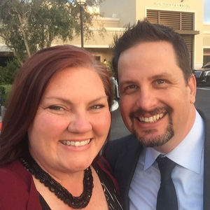 Selfie of Brandy and Richard