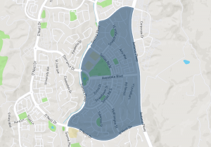 Map of Avendale Village