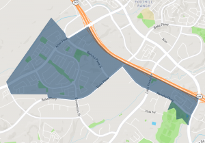 Map of Baker Ranch