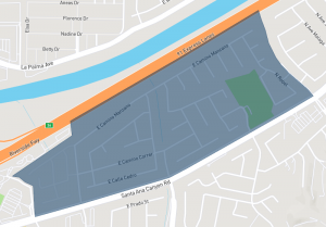 Map of Canyon Oaks