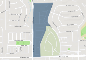 Map of Crestmont Estates