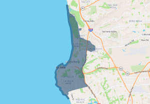 Map of La Jolla