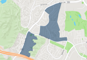 Map of Laguna Audubon