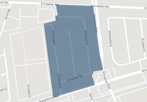 Map of Stratford PArk