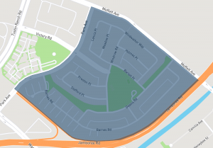 Map of Tustin Legacy