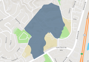 Map of Tustin Ranch