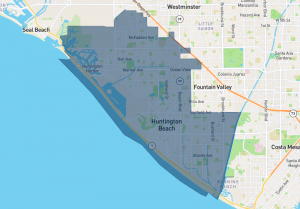 Map of seacliff