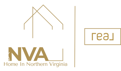 Real Esate of Northern Virginia - Michele Hudnall - Primary Logo - Dark - Horizontal Real