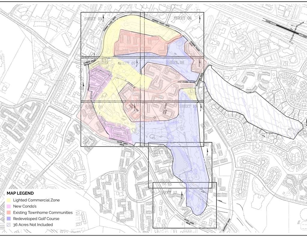 Course Commercial FunZone Lighting Map Banner