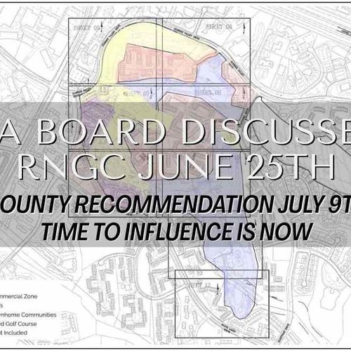 Save the Date - RA Board Takes Up the Reston National Redevelopment June 25th