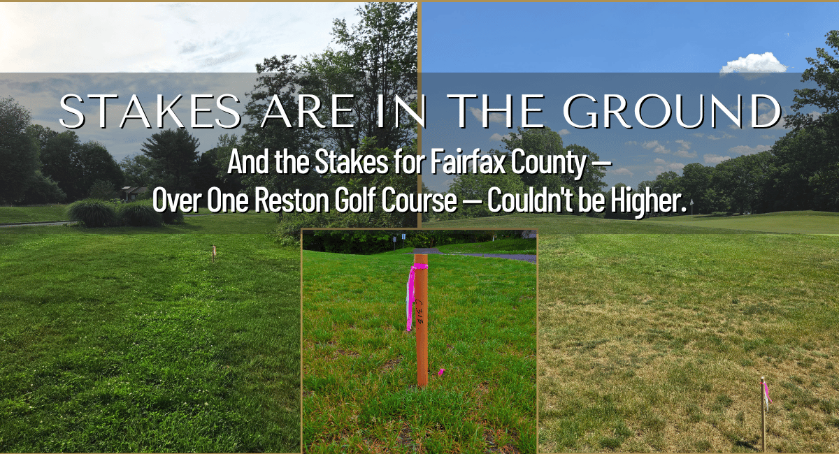 One Reston Golf Course. Five Precedents. The Future &hellip;