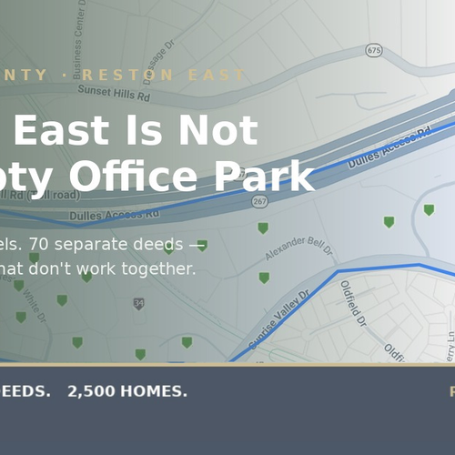 Reston East Is Not an Empty Office Park