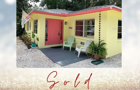 1022 24th St. Sarasota sold by Christine Pope