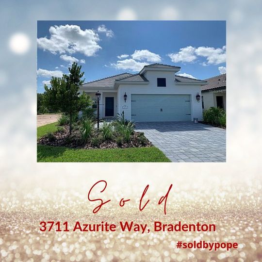 3711 Azurite Way in Indigo on Lakewood Ranch, Sold by Christine Pope