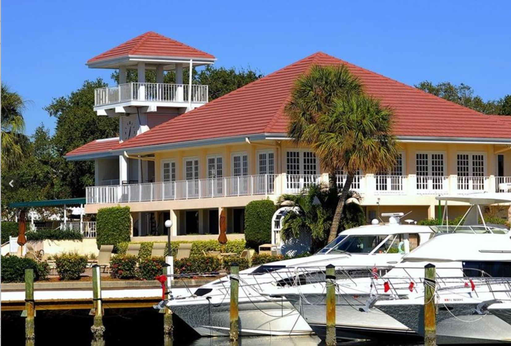 The marina at Southbay Yacht and Racquet Club