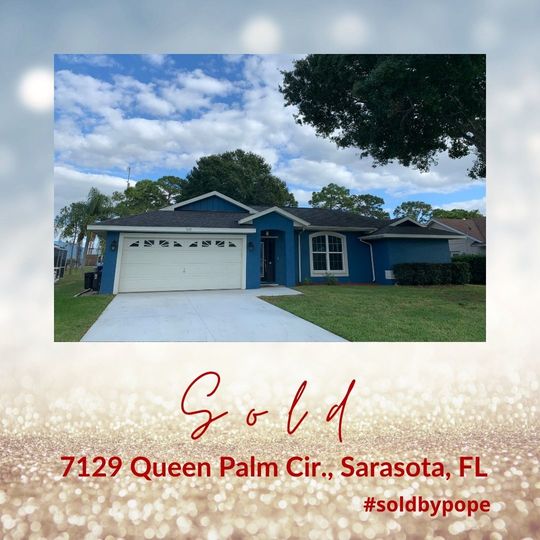 7129 Queen Palm Circle Sarasota sold by Christine Pope