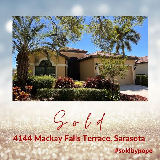 4144 Mackay Falls Terrace, Sarasota sold by Christine Pope