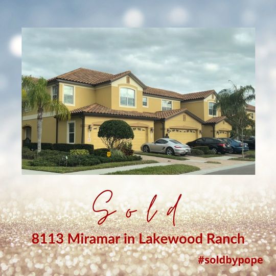 8113 Miramar Way Unit 201 in Lakewood Ranch sold by Christine Pope