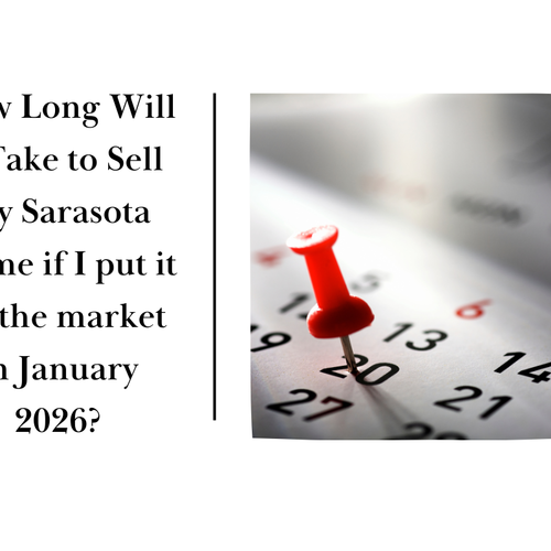 How Long Will it Take to Sell My Sarasota Home if I put it on the market in January 2026?