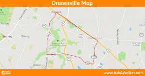 Map of Dranesville